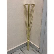 Karakoç Metal,venüs 71*12*12 cm Gold, Masa, Dresuar Ayağı ( 4 Adet)