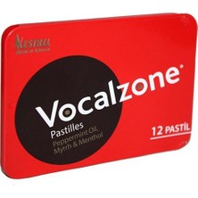 Vocalzone Klasik Pastil 12 Adet