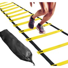 Spm Antrenman Merdiven Ayarlanabiliri 4 Metre Uzunluk Kırılmaz 10 Adet Basamaklı Çantalı