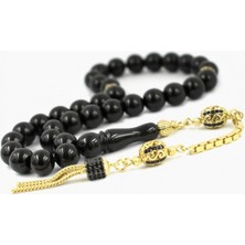 Takı925 925 Ayar Gümüş Püsküllü Gürcistan Oltu Taşı Tesbih