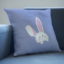 Hediye Sepeti Hediyesepeti Tavşan Tasarımlı Yastık