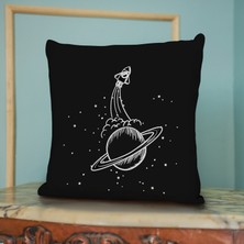 Hediye Sepeti Hediyesepeti Uzay Tasarımlı Yastık