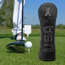 Wilkwe Golf x Fairway Woods Su Geçirmez Koruyucu Kol Siyah Beyaz (Yurt Dışından)