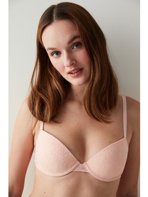 Penti Pleasure Lace Sütyen Kadın Dikişsiz Rahatlık ve Nefes Alabilir Kumaş Özelliği