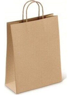Ecen Plast Kraft Karton Çanta 30 Adet 25x31 cm Dayanıklı ve Çevre Dostu Tasarım