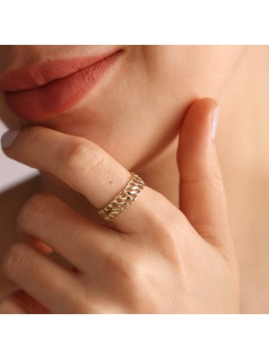 Sembol Gold 14 Ayar Altın Viyana Yüzük