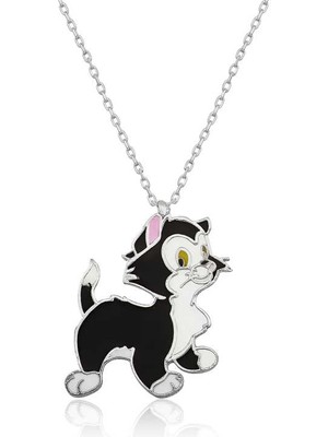 925 Gümüş Gümüş Kedi Bayan Kolye