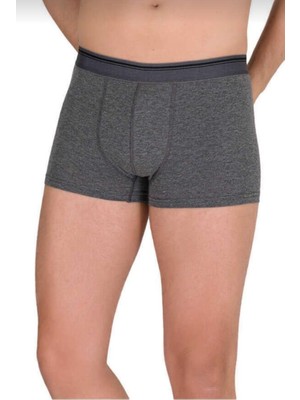 Berrak 1097 Berrak Erkek Likralı Düz Boxer 6 Lı