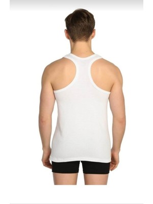 Tutku 0118 Beyaz 3 Lü Askılı Spor Atlet