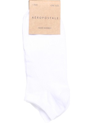 Aeropostale Beyaz Kadın Patik Çorap MHLPATİK01