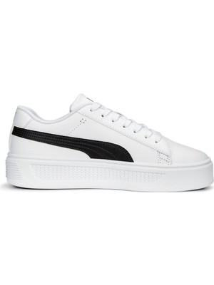 Puma Smash Platform V3 Kadın Beyaz Günlük Spor Ayakkabı 390758-04