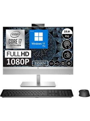 Hp Eliteone 840 G9 Intel Core I7-12700 64GB 1tb SSD Windows 11 Pro 23.8" Fhd Touch All In One Bilgisayar 5V9R7EAP15