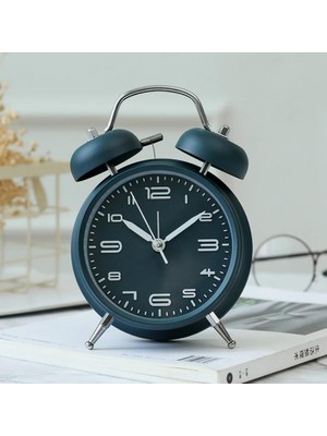 SUME Dekoratif Çalar Saat Ev Ofis Aksesuar Nostaljik Işıklı Masa Saati