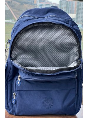 Nemo Bags  Lacivert Sırt Çantası Okul Çantası Laptop ve Seyahat Çantası Su Geçirmez Spor Çanta