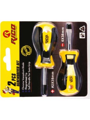 Rico 2 Pc Topaç Tornavida Klasik Set