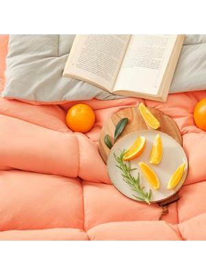 Karaca Home Smart Comfort Orange Çift Kişilik Uyku Seti