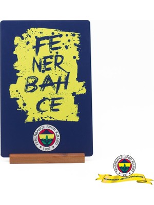 Fenerbahçe Baskılı Fenerbahçe Fırça Pano