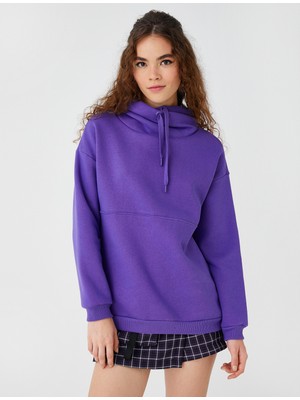 Koton Oversize Kapüşonlu Basic Sweatshirt