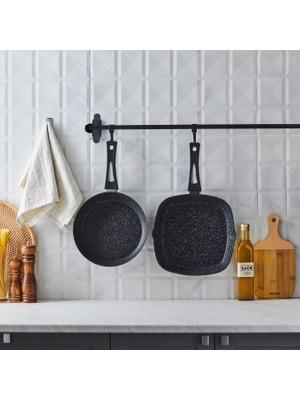 Karaca Defne Bio Granit Tava-Grill Set Black