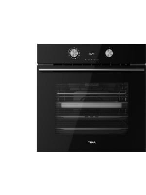 Teka - Steamchef Hlb 8550 Sc - Ankastre Multifonksiyonel Dijital Ekranlı Buharlı Turbo Fırın - Siyah Cam - 70 Lt - 111200002