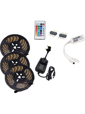 Cadia Rgb LED Strip Lights 12V Yatak Odası Tv Arka Işığı Için Güç Kaynağı Mutfak Tipi D (Yurt Dışından)