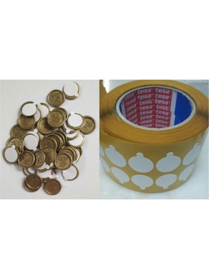 Profisher Çift Taraflı Alman Tesa Bant 25MM Güçlü Yapışkan Çıkartma 100 Lü