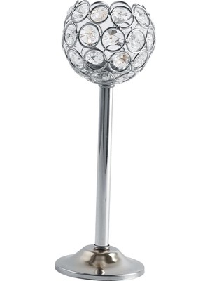 Acelit Koni Mumlar Için Kristal Mum Tutucu, Modern Dekoratif Şamdan 24CM (Yurt Dışından)