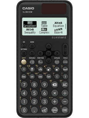 Casio FX-991CW Bilimsel Hesap Makinesi 552 Fonksiyonlu Sezgisel Kullanım ve Yüksek Performans