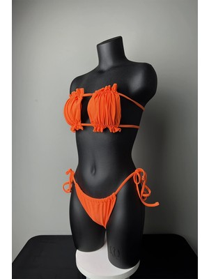 La Fina Marba Turuncu Bikini Set