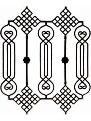 Ferbo Dekoratif Amaçlı Balkon / Kapı / Merdiven Korkuluk-Küpeşte Modeli