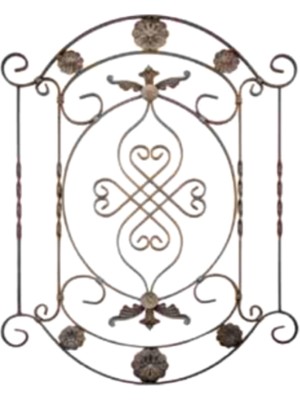 Ferbo Dekoratif Amaçlı Balkon / Kapı / Merdiven Korkuluk-Küpeşte Modeli