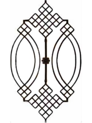 Ferbo Dekoratif Amaçlı Balkon / Kapı / Merdiven Korkuluk-Küpeşte Modeli