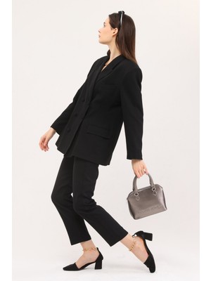 David Jones Kadın Çapraz Çanta Platin