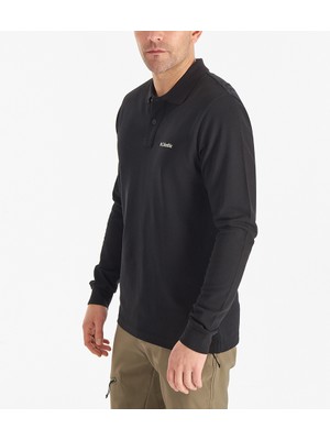 Columbia M Cascade Range Solid Uzun Kollu Erkek Polo T-shirt