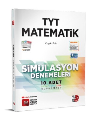 3D Yayınları TYT Matematik Simülasyon Denemeleri - TYT Deneme