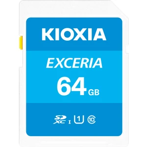 KIOXIA 64GB EXCERIA SDXC UHS-1 Class10 100MB/sn SD Hafıza Kartı (LNEX1L064GG4)