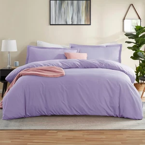 Vessino Home Nevresim Takımı Çift Kişilik Pamuklu Renkli ( 160X200 Lastikli Çarşaf+Yorgan Kılıfı+2 Yastık Kılıfı)
