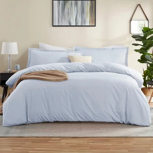 Vessino Home Nevresim Takımı Çift Kişilik Pamuklu Renkli ( 160X200 Lastikli Çarşaf+Yorgan Kılıfı+2 Yastık Kılıfı)