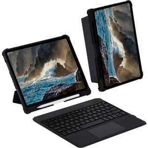 Apple Ipad Pro 4. Nesil M2 2022 11 Inç Klavye Mag Touchpad Klavyeli Standlı Klavyeli Kılıf