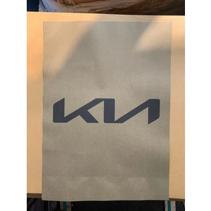 Suya Dayanıklı Kıa Amblemli Oto Paspas Kağıdı