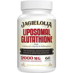 Liposomal Glutathione 2000 Mg With L-Serine L-Glycine And Sulforaphane 60 Softgels