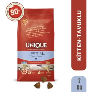 Kıtten Cat Wıth Chicken Tavuklu Yavru Kedi Maması 2 kg