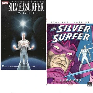 Marvel Silver Surfer (Ağıt-Alegori) 2 Kitap