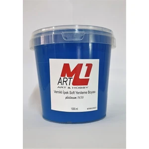 M1 Art Vernikli Ipek Soft Yenime Boyası 1000.ML-MOBILYA,FAYAS,MERMER,SERAMIK,CAM,BEYAZ Eşya Tüm Yüzeyler