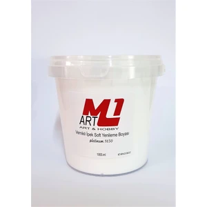 M1 Art Vernikli Ipek Soft Yenime Boyası 1000.ML-MOBILYA,FAYAS,MERMER,SERAMIK,CAM,BEYAZ Eşya Tüm Yüzeyler