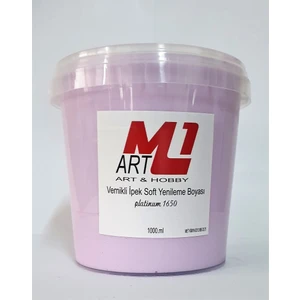M1 Art Vernikli Ipek Soft Yenime Boyası 1000.ML-MOBILYA,FAYAS,MERMER,SERAMIK,CAM,BEYAZ Eşya Tüm Yüzeyler