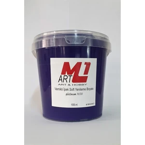 M1 Art Vernikli Ipek Soft Yenime Boyası 1000.ML-MOBILYA,FAYAS,MERMER,SERAMIK,CAM,BEYAZ Eşya Tüm Yüzeyler