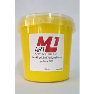 M1 Art Vernikli Ipek Soft Yenime Boyası 1000.ML-MOBILYA,FAYAS,MERMER,SERAMIK,CAM,BEYAZ Eşya Tüm Yüzeyler