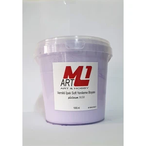 M1 Art Vernikli Ipek Soft Yenime Boyası 1000.ML-MOBILYA,FAYAS,MERMER,SERAMIK,CAM,BEYAZ Eşya Tüm Yüzeyler