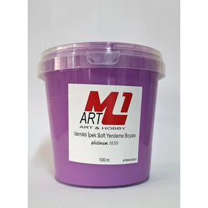 M1 Art Vernikli Ipek Soft Yenime Boyası 1000.ML-MOBILYA,FAYAS,MERMER,SERAMIK,CAM,BEYAZ Eşya Tüm Yüzeyler